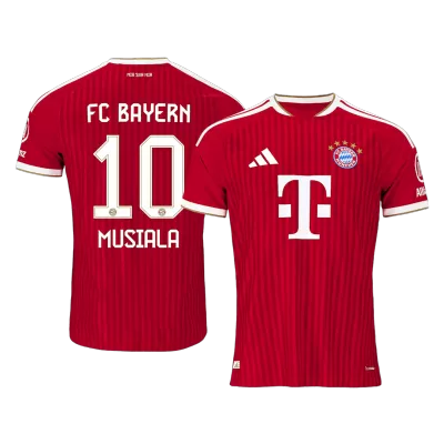 MUSIALA #10 Player Version 26/27 Bayern Munich Home Soccer Jersey Red - gojersey