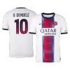 O. DEMBÉLÉ #10 Player Version PSG Away Soccer Jersey 2026/27 White - gojersey