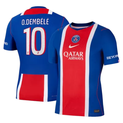 O. DEMBÉLÉ #10 Player Version 26/27 Paris Saint-Germain Home Soccer Jersey Dark Blue - gojersey