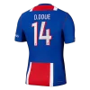 D. DOUÉ #14 Player Version 26/27 Paris Saint-Germain Home Soccer Jersey Dark Blue - gojersey