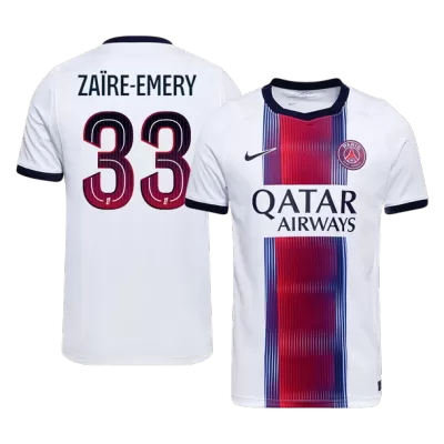 PSG ZAÏRE-EMERY #33 Away Soccer Jersey 2026/27 - gojersey