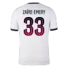 ZAÏRE-EMERY #33 Player Version PSG Away Soccer Jersey 2026/27 White - gojersey