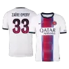 ZAÏRE-EMERY #33 Player Version PSG Away Soccer Jersey 2026/27 White - gojersey