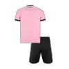 Kids Juventus Away Soccer Jersey Kit (Jersey+Shorts) 2026/27 Pink - gojersey