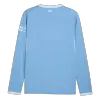 Manchester City Long Sleeve Home Soccer Jersey 2026/27 - gojersey