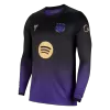 Barcelona Long Sleeve Away Soccer Jersey 2026/27 - gojersey