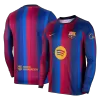 Barcelona Long Sleeve Home Soccer Jersey 2026/27 - gojersey