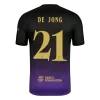 F. DE JONG #21 Player Version Barcelona x Kobe Bryant Away Soccer Jersey 2026/27 Black/Purple - UCL - gojersey