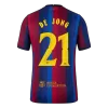 F. DE JONG #21 Men Player Version Barcelona Home Soccer Jersey 2026/27 Red&Blue - UCL - gojersey