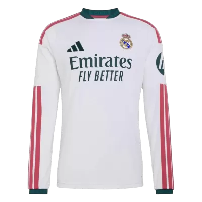 Real Madrid Long Sleeve Home Soccer Jersey 2026/27 - gojersey