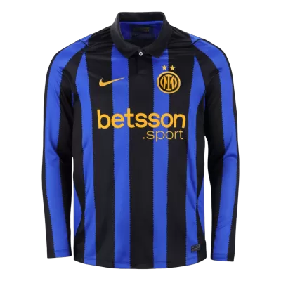 Inter Milan Long Sleeve Home Soccer Jersey 2026/27 - gojersey