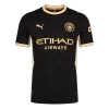 Player Version Manchester City Away Soccer Jersey 2026/27 Black - gojersey