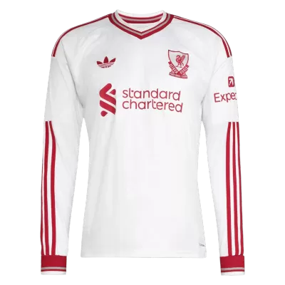 Liverpool Long Sleeve Away Soccer Jersey 2026/27 - gojersey
