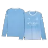 Manchester City Long Sleeve Home Soccer Jersey 2026/27 - gojersey