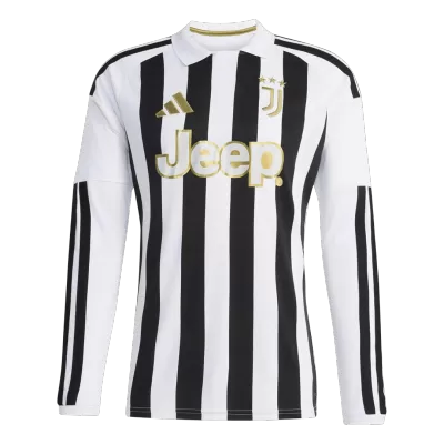 Juventus Long Sleeve Home Soccer Jersey 2026/27 - gojersey