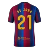 F. DE JONG #21 Men Player Version Barcelona Home Soccer Jersey 2026/27 Red&Blue - gojersey