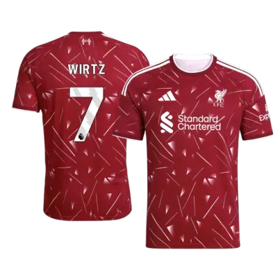 Liverpool WIRTZ #7 Home Soccer Jersey 2026/27 - gojersey