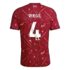 Liverpool VIRGIL #4 Home Soccer Jersey 2026/27 - gojersey