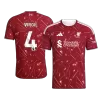 Liverpool VIRGIL #4 Home Soccer Jersey 2026/27 - gojersey