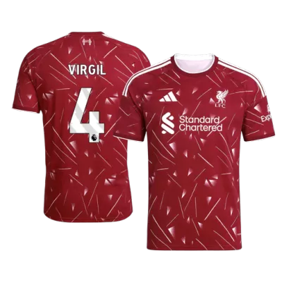 Liverpool VIRGIL #4 Home Soccer Jersey 2026/27 - gojersey
