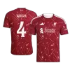 Liverpool VIRGIL #4 Home Soccer Jersey 2026/27 - UCL Edition - gojersey