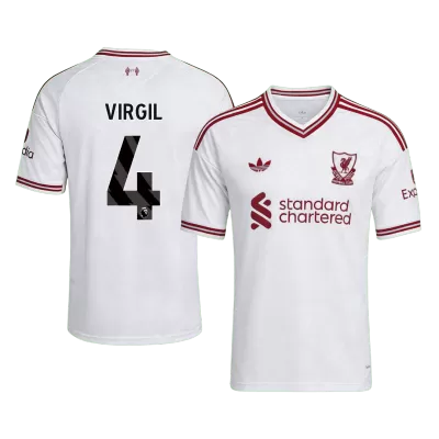 Liverpool VIRGIL #4 Away Soccer Jersey 2026/27 - gojersey
