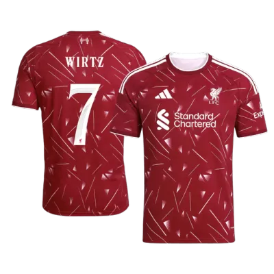 Liverpool WIRTZ #7 Home Soccer Jersey 2026/27 - UCL Edition - gojersey