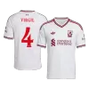 Liverpool VIRGIL #4 Away Soccer Jersey 2026/27 - UCL Edition - gojersey