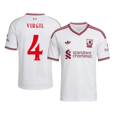 Liverpool VIRGIL #4 Away Soccer Jersey 2026/27 - UCL Edition - gojersey