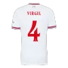 VIRGIL #4 Player Version Liverpool Away Soccer Jersey 2026/27 White - UCL - gojersey