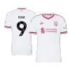 ISAK #9 Player Version Liverpool Away Soccer Jersey 2026/27 White - gojersey