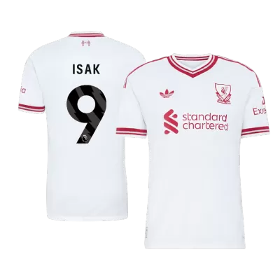ISAK #9 Player Version Liverpool Away Soccer Jersey 2026/27 White - gojersey
