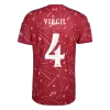 VIRGIL #4 Player Version Liverpool Home Soccer Jersey 2026/27 Red - UCL - gojersey