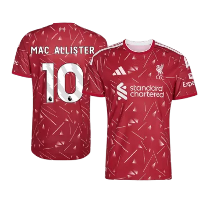 MAC ALLISTER #10 Player Version Liverpool Home Soccer Jersey 2026/27 Red - gojersey