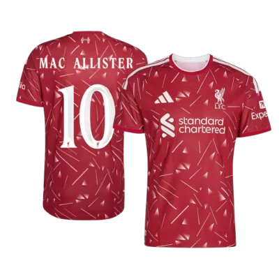 MAC ALLISTER #10 Player Version Liverpool Home Soccer Jersey 2026/27 Red - UCL - gojersey