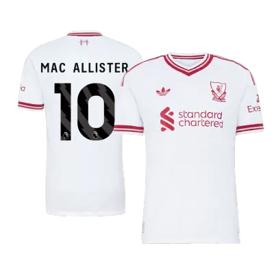 MAC ALLISTER #10 Player Version Liverpool Away Soccer Jersey 2026/27 White - gojersey