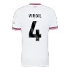 VIRGIL #4 Player Version Liverpool Away Soccer Jersey 2026/27 White - gojersey