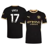 ENZO #17 Player Version Manchester City Away Soccer Jersey 2026/27 Black - gojersey