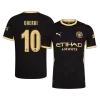 CHERKI #10 Player Version Manchester City Away Soccer Jersey 2026/27 Black - UCL - gojersey