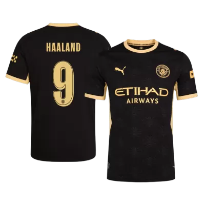 HAALAND #9 Player Version Manchester City Away Soccer Jersey 2026/27 Black - UCL - gojersey
