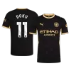 DOKU #11 Player Version Manchester City Away Soccer Jersey 2026/27 Black - gojersey