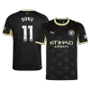Manchester City DOKU #11 Away Soccer Jersey 2026/27 - gojersey