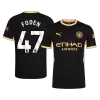FODEN #47 Player Version Manchester City Away Soccer Jersey 2026/27 Black - gojersey
