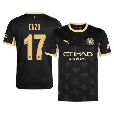 Manchester City ENZO #17 Away Soccer Jersey 2026/27 - UCL Edition - gojersey