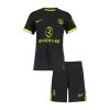 Kids Atletico Madrid Away Soccer Jersey Kit (Jersey+Shorts) 2026/27 Black - gojersey