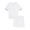 Kids Marseille Home Soccer Jersey Kit (Jersey+Shorts) 2026/27 White - gojersey