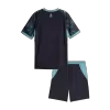 Kids Marseille Away Soccer Jersey Kit (Jersey+Shorts) 2026/27 Navy - gojersey