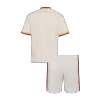 Kids AS Roma Away Soccer Jersey Kit (Jersey+Shorts) 2026/27 White - gojersey