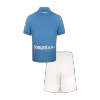 Kids Napoli Home Soccer Jersey Kit (Jersey+Shorts) 2026/27 Blue - gojersey