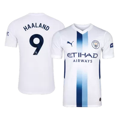HAALAND #9 Player Version Manchester City Third Soccer Jersey 2026/27 White - gojersey